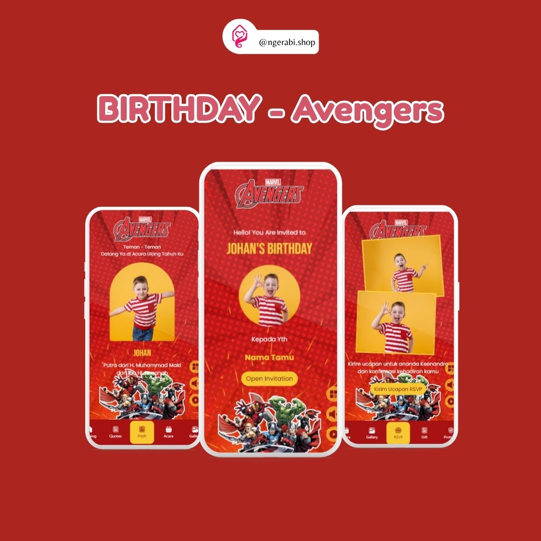 Ultah Avengers